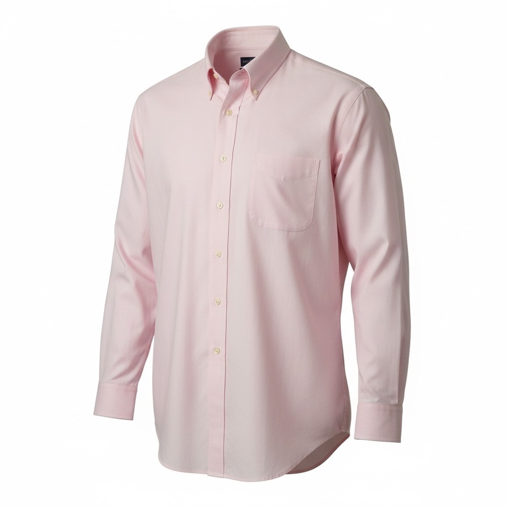 Brooks Brothers Pastel Pink Button-Down Dress Shirt